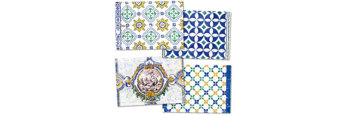 Azulejos-Dekore - der Charme Portugals an Ihrem Tisch! - Azulejos-Dekore - der Charme Portugals an Ihrem Tisch!