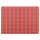 Papiertischset VICHY rot