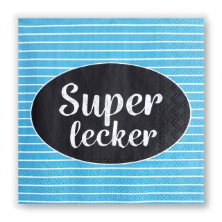 Papierservietten SUPER LECKER -Lunch-